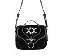 Restyle Triplo Dea Crescent Lune Sole Goth Punk a Tracolla Cartella Borsellino