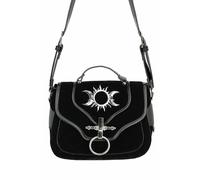 Restyle Triplo Dea Crescent Lune Sole Goth Punk a Tracolla Cartella Borsellino