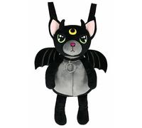 Restyle Verde Dagli Occhi Gatto Demone Pipistrello Ali Mascot Gotico Strega Punk