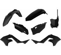 Kit Da Plastica POLISPORT Restyling, Nero kx125/250 per Moto Ricambi