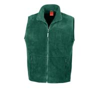 Result Bianco Uomo Giallo Rosso Blu Verde senza Maniche Gilet Pile Gilet