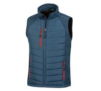 Result Black Compass Gilè Imbottito in Tessuto Soft Shell Uomo (PC3327)