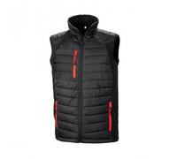 Result Black Compass Gilè Imbottito in Tessuto Soft Shell Uomo (PC3327)