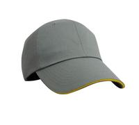 Result - Cappello da Baseball con Bordo in Colore a Contrasto - (PC2299)
