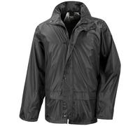 Result Core Giacca antipioggia Unisex R227X - Cappotto impermeabile con cappucci