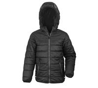 Result Core Junior giacca imbottita morbida R233J-Y - Cappotto con cappuccio per