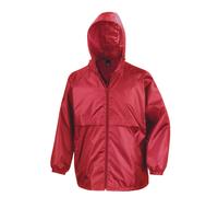 Result Core Unisex Lightweight Windcheater R204X - Giacca da lavoro con cappucci