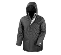 Result Core Unisex Winter Long Parka R207X - Giacca impermeabile con cappuccio W