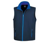 Result Core Uomo stampabile Softshell Bodywarmer Gilet R232M-Winters mezza giacc