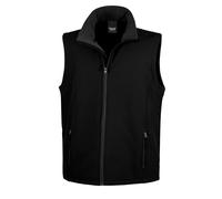 Result Core Uomo stampabile Softshell Bodywarmer Gilet R232M-Winters mezza giacc