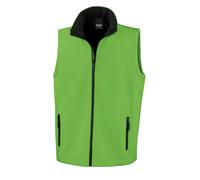 Result Core Uomo stampabile Softshell Bodywarmer Gilet R232M-Winters mezza giacc