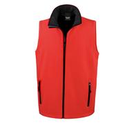 Result Core Uomo stampabile Softshell Bodywarmer Gilet R232M-Winters mezza giacc