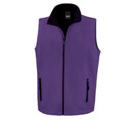 Result Core Uomo stampabile Softshell Bodywarmer Gilet R232M-Winters mezza giacc