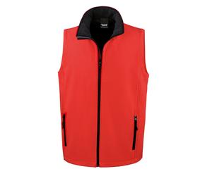 Result Core Uomo stampabile Softshell Bodywarmer Gilet R232M-Winters mezza giacc