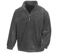 Result - Felpa in Pile Invernale con Mini Zip - Uomo (BC920)