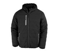 Result Genuine Recycled Bussola nera imbottito inverno giacca-softshell Bodywarm