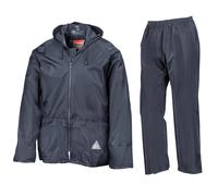 Result Giacca impermeabile uomo Set pantaloni R095X -Winterwear Warm Hood Rain S