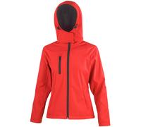 Result - Giacca Leggera con Cappuccio - Softshell - Donna (BC3252)