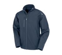 Result Giacca Softshell Impermeabile 3 Strati Fleece Interno Nero Blu XS-4XL