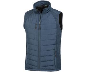 Result Gilet Imbottito Softshell Donna Uomo Antipioggia Antivento