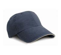 Result Headwear Blue KHAKI Cotton Low Profile Baseball Cap Cap Taglio Sandwich