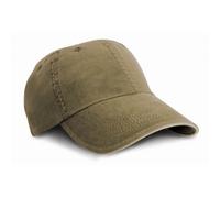 Result Headwear Blue KHAKI Cotton Low Profile Baseball Cap Cap Taglio Sandwich