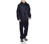 Result Heavyweight Waterproof Jacket & Trouser Set Impermeable, Blu (Navy), Large Uomo
