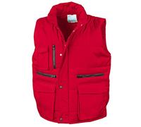 Result Lance - Gilet imbottito da lavoro Red XL