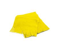Result Nero Grigio Rosso Blu O Giallo Polartherm Pile Sciarpa Con Tassells