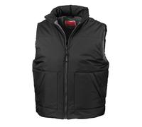 Result Pile uomo foderato Bodywarmer Gliet R044X - Giacca impermeabile invernale