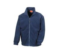 Result Polartherm Pile Arancione Bianco Rosso Grigio Beige O Verde Zip Giacca