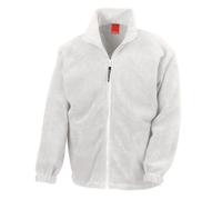 Result Polartherm Pile Arancione Bianco Rosso Grigio Beige O Verde Zip Giacca