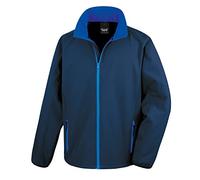 Result R231 M stampabile Softshell, Unisex, R231M, Navy/Royal, L