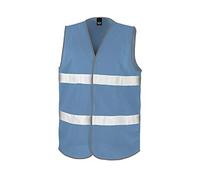 Result Safeguard R200XEV - Gilet per maggiore visibilità, colore: Celeste