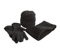 Result - Set Guanti, Scaldacollo e Berretto In Pile - Unisex Adulto (RW3228)