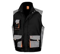 Result Work-Guard Lite Grigio Nero O Blu Gilet