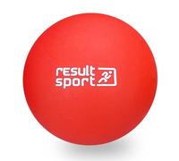 ResultSport Lacrosse Ball, Recupero Fascite Plantare, Massaggio Punto di Trigger, Sollievo miofasico del tessuto profondo (Rosso)