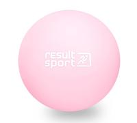 ResultSport Lacrosse Ball, Recupero Fascite Plantare, Massaggio Punto di Trigger, Sollievo miofasico del tessuto profondo (Rosa)