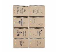 Resurhang 24 Set Teacher Appreciation Gift Bulk Small Inspirational Spiral Notebooks with Pens Teacher Week Thank You Gifts from Students for Graduation Staff Employee Coworker Supplies