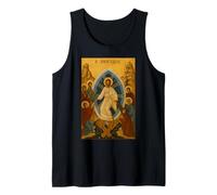 Resurrezione di Gesù Cristo - Icona ortodossa cristiana Canotta