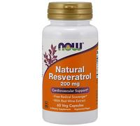 Resveratrolo naturale con estratto di vino rosso, 200mg - 60 vcaps