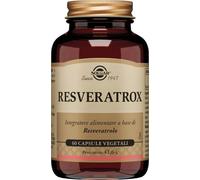 Solgar Integratore alimentare Resveratrolo 100 mg da Polygonum cuspidatum – 60 capsule vegetali