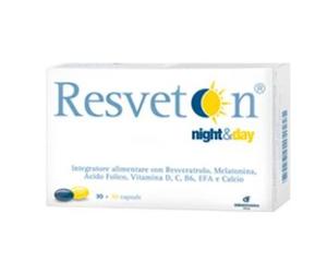 Resveton Night & Day 60 capsule per il benessere quotidiano
