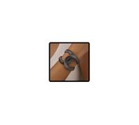 Resweky Statemennt - Bracciale rigido a forma di primavera, con catena aperta, gioiello da donna, stile vintage, Misura unica, Metallo, Nessuna pietra preziosa