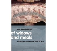 Reta Halteman Finger Of Widows and Meals (Tascabile)