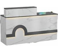 RetailDesk moderno elegante banco cassa per ufficio salone di bellezza lobbyDesign contemporaneo per un servizio clienti efficiente e coinvolgimento
