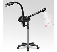 Retain Time Vaporizzatore facciale professionale per umidificatore all'ozono, vaporizzatore viso per pulire la pelle rassodando i pori e idratante, adatto per una bellezza, spa, a casa