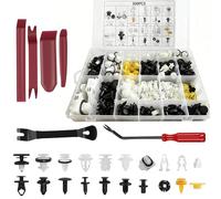 Retainer Clips & Rivetti Set - 20 misure per Tesla Clip Paraurti Fender Clip per Tesla Model 3 Y S X Cybertruck - Viene fornito con 6 strumenti comuni OEM originale di qualità standard