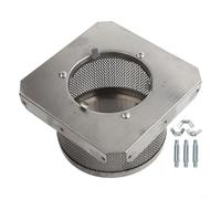 Rete a combustione per riscaldatore da patio e base di ricambio in acciaio inossidabile 304, adatta alla maggior parte delle piramidi per le marche di riscaldatori da patio con 3 fori filettati per