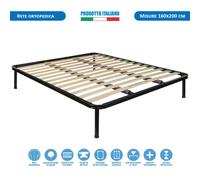 Rete a doghe legno ortopedica made in italy singola piazza e mezza matrimoniale [EEK: A+++]